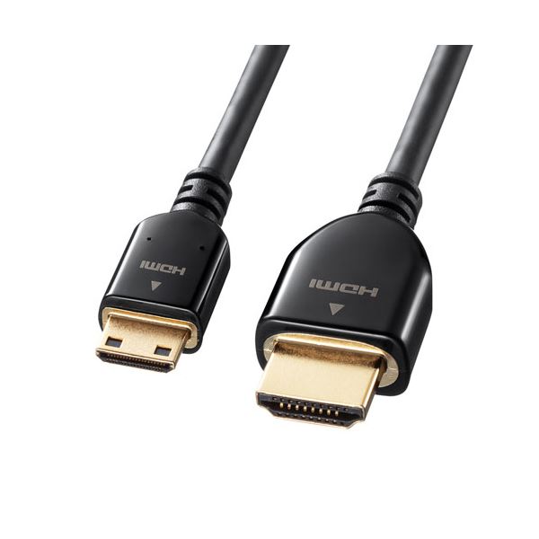 【尖んがり20倍】サンワサプライ イーサネット相応うハイスピードHDMIミニ有線テレビ KM-固定ディスク22-30K