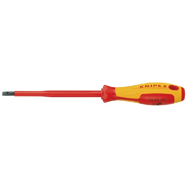 【ポイント20倍】KNIPEX（クニペックス） 9820-6.5 （-） 絶縁ドライバー 1000V