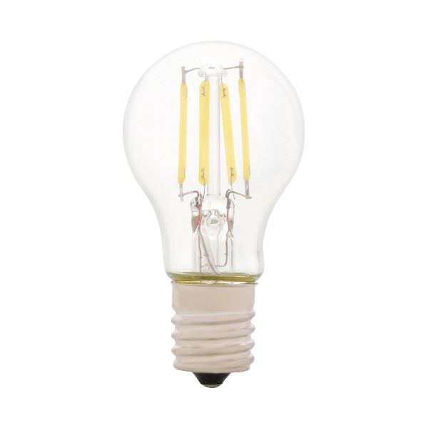 【ポイント20倍】（まとめ）アイリスオーヤマ LEDミニクリプトン球25形E17 昼白色（×10セット）