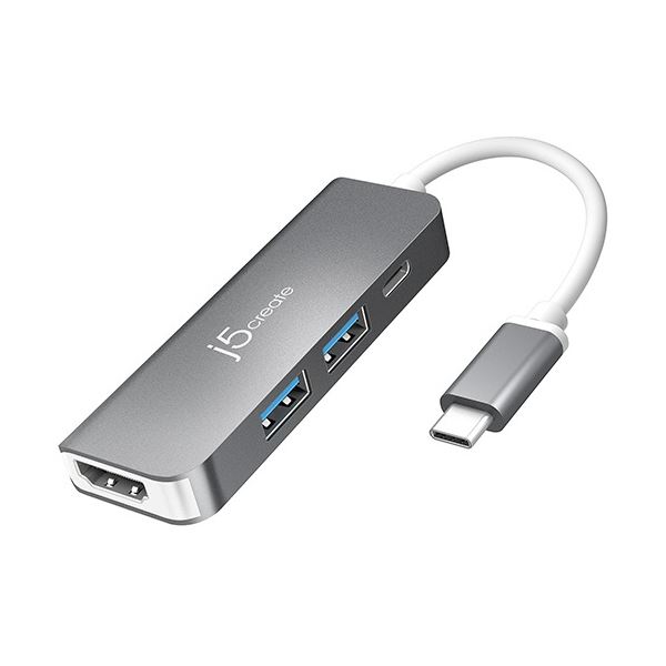 【百貨店SALEでP最大限度47倍】j5 Create USB-C toHDMI＆PD 5インチ1マルチアダプタ JCD371 1個