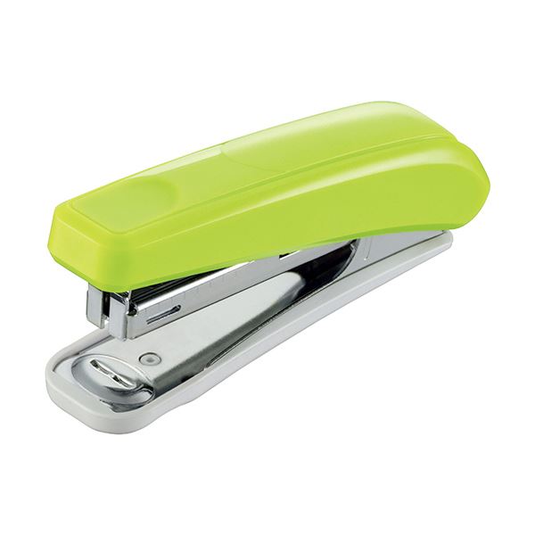 【百貨店SALEでP最大限度47倍】(まとめ) 百獣の王事務器 ステープラ 楽ホッチ20枚とじ 緑であること S-20 1個  【×30書き割り】