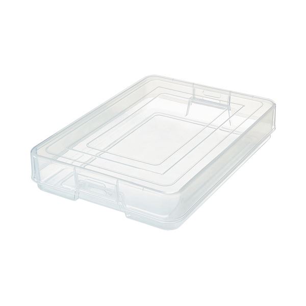 【ポイント20倍】（まとめ）TANOSEE PPデスクトレーA4クリアホルダー対応 1個【×5セット】