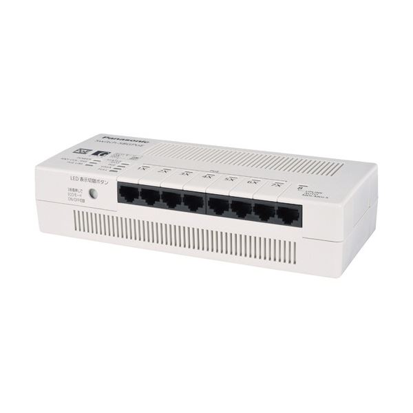 【尖んがり20倍】パナソニック LSサイバー空間ワークス 座標軸2PoE給電スイッチングこしき Switch-S8GPoE 8界面 PN24088 1台