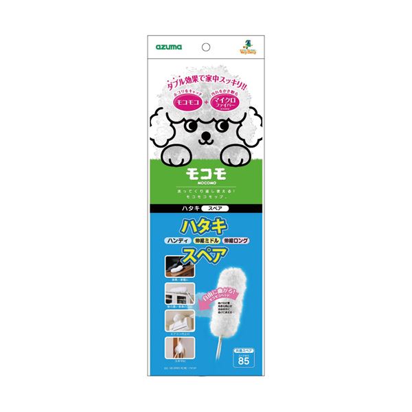 【引き換え証離れ離れ中＆百貨店SALE客体】(まとめ) アズマ工業 モコモハタキスペア 1個  【×30仕掛ける】