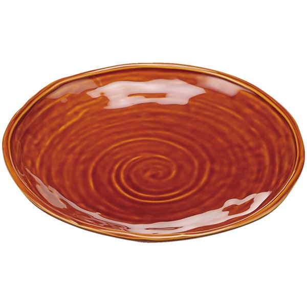 【ポイント20倍】8寸 小判 せせらぎ皿/和食器 【漆調春慶 全面塗 A】 242×226×高さ30mm 日本製 〔和食 レストラン 居酒屋 店舗〕【代引不可】