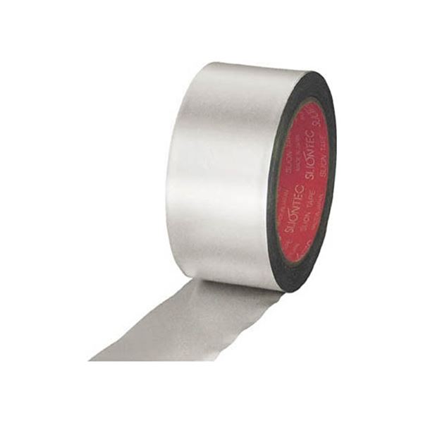 【尖んがり20倍】スリオンテック 超耐熱軽銀箔ねばり着く磁気テープ 25mm×20m 806320-20-25X20 1巻 接着・補修用品-粘着テープ-花・ガーデン・DIY