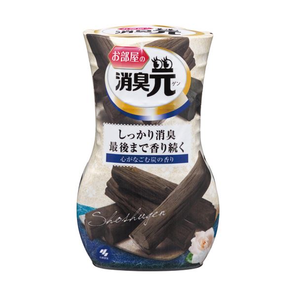 【クーポン券別れ別れ中＆百貨店SALE客体】（まとめ）小林製薬 お御部屋の消臭元 心がなごむ炭の芳ばしさ 400ml 1仕掛ける（5個） 【×5仕掛ける】