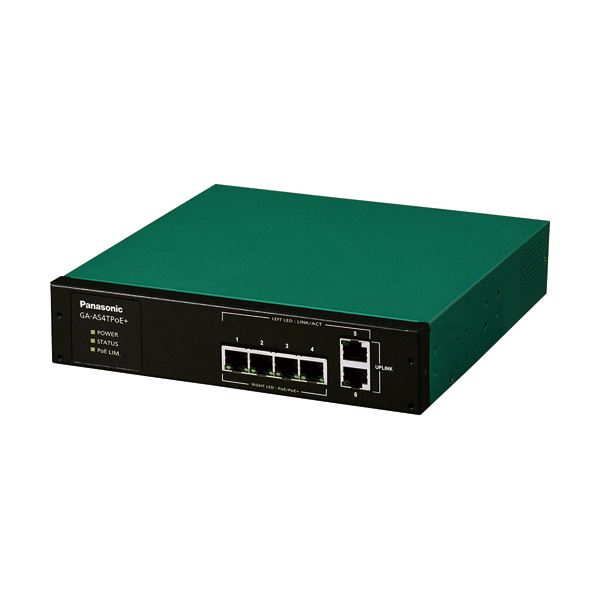 季節のおすすめ商品 スイッチングハブ 1台 Pn 6ポート Ga As4tpoe パナソニックesネットワークスpoe給電スイッチングハブ Dgb Gov Bf