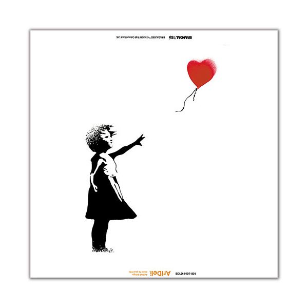 【クーポン配布中】Digital Oasis Visual Sonic アートパネルBluetoothスピーカー Banksy BDLD-1907-001