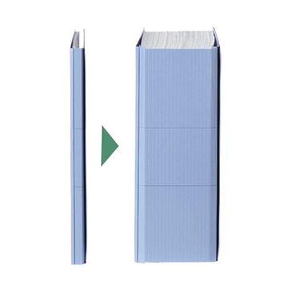 1000枚収容 （まとめ）TANOSEE 1000枚収容 背幅18～118mm 【×5セット】 その他 ブルー 1セット（10冊）  ：インテリアの壱番館書類の量に応じて背幅の調節が可能なファイル。耐久性·耐水性ならコチラ!! 【··で··最大44倍】 背幅18～118mm  背幅伸縮フラットファイル（PPラミ ...