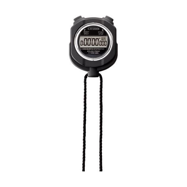 【ポイント20倍】（まとめ）シチズン 防滴ストップウォッチ 8RDA55-002 1個 【×5セット】