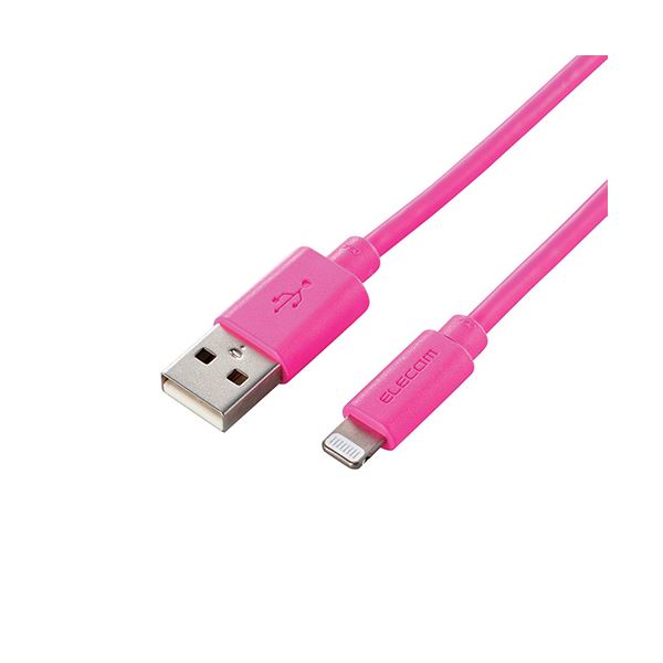 【尖んがり20倍】【5個仕掛ける】エレコム Lightning有線テレビ/判定基準/2.0m/サクラ色 MPA-UAL20PNX5