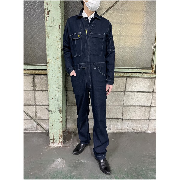 【百貨店SALEでP最大限度47倍】SIGNET シグネット 持続・DIY向け 長袖やり方用つなぎ服 ジーンズ原料品 LL大きさ 49629