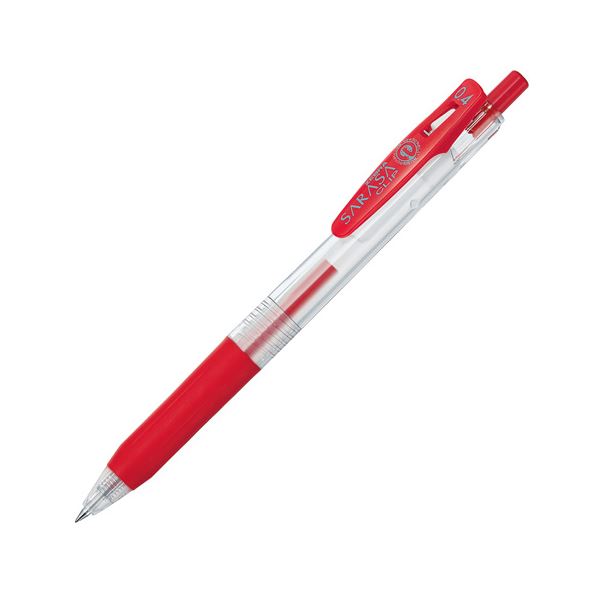 【ポイント20倍】(まとめ）ゼブラ サラサクリップ 0.4mm JJS15-R 赤 10本【×5セット】 9,360円