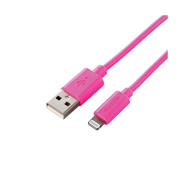 【尖んがり20倍】【5個仕掛ける】エレコム Lightning有線テレビ/判定基準/1.0m/サクラ色 MPA-UAL10PNX5