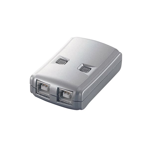 【マラソンでP最大49倍】エレコム USB2.0手動切替器 2切替 USS2-W2 8,928円