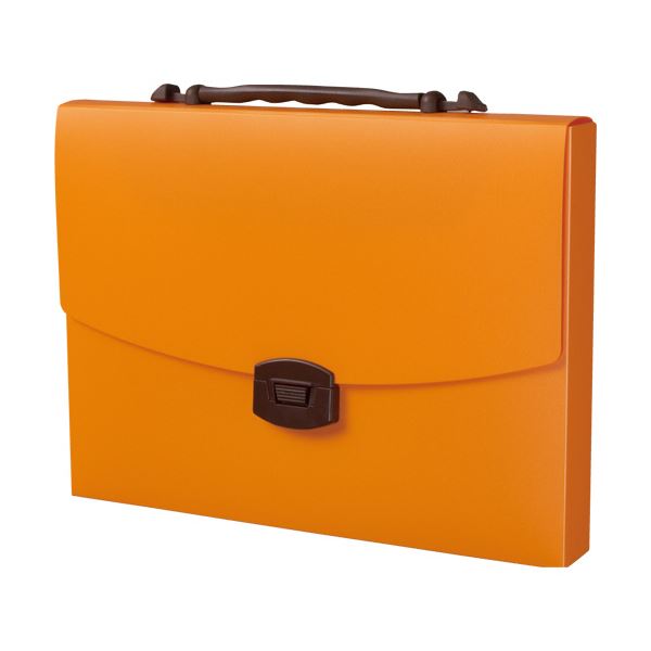【マラソンでP最大49倍】(まとめ) ライオン事務器 キャリングバッグイロキャリ パンプキン CA-143PU 1個 【×10セット】 25,350円