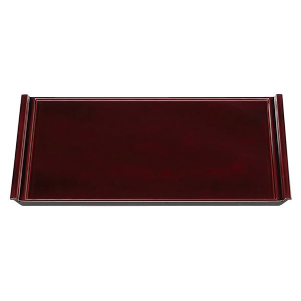 【尖んがり20倍】2尺 飛行盆/お盆 【溜毘沙門天】 596mm×446mm×25粍 日本製 〔和食 食べ物屋 バス発着場 お店〕【代引不可】