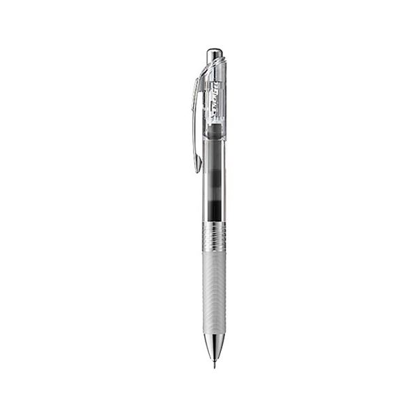 【マラソンでP最大49倍】（まとめ） ぺんてる ノック式エナージェル インフリー 0.7mm ブラック 【×20セット】