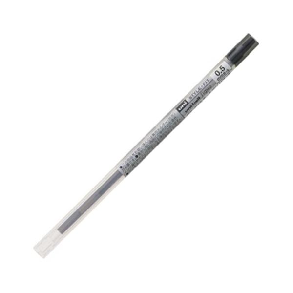 【クーポン配布中】(まとめ) 三菱鉛筆 ゲルインクボールペンスタイルフィット 替芯 0.5mm ブラック UMR10905.24 1セット（10本） 【×10セット】