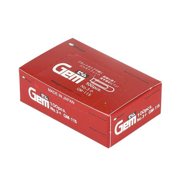 【百貨店SALEでP最大限度47倍】(まとめ) ミツヤ クリップ 小 23粍 GM-115 1箱(約100本) 【×50仕掛ける】