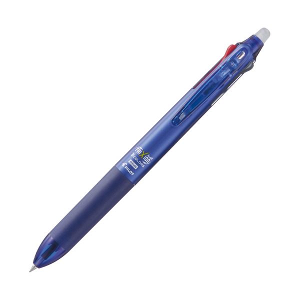 【ポイント20倍】（まとめ）パイロット 多色ゲルインキボールペンフリクションボール3 スリム 0.5mm（軸色：ブルー）LKFBS60EF-L 1本【×10セット】