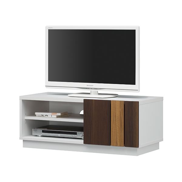 白井産業 テレビ台 ティレスタ ホワイト TL1-3590SDWH|インテリアの壱番館
