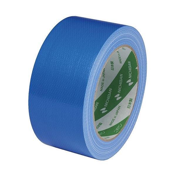 【ポイント20倍】(まとめ) ニチバン 布粘着テープ No.121 中軽量物封かん用 50mm×25m 青 1214-50 1巻 【×20セット】