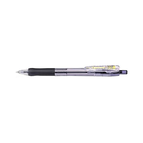 【マラソンでP最大49倍】（まとめ） ゼブラ タプリクリップボールペン 1.0mm 黒 【×50セット】