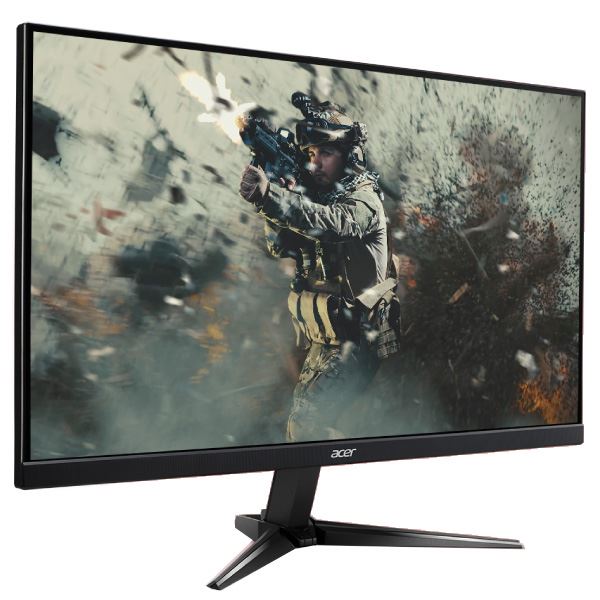 【クーポン配布中】Acer Nitro 23.8型ワイド液晶ディスプレイ QG241YSbmiipx(VA/非光沢/1920×1080/フルHD/16:9/250cd/1ms/HDMI/DisplayPort/ブラック) QG241YSbmiipx