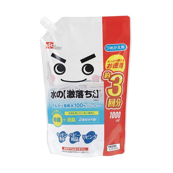 【百貨店SALEでP最大限度47倍】（まとめ）レック 水の激挙げ句の果てくん つめかえ用 1000ml 1個 【×5仕掛ける】