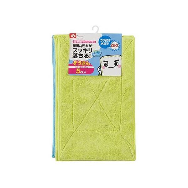 【ポイント20倍】【激落ち】 マイクロぞうきん/雑巾 【5枚入 3個セット】 洗剤不要 油汚れ ほこり 窓ガラス 鏡対応 〔掃除用品 日用雑貨〕