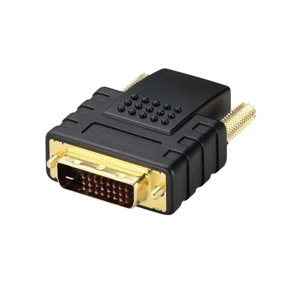 【尖んがり20倍】（まとめ）エレコム HDMI DVIうつり変わりアダプター(HDMI)刃針-(DVI-D24pin)雄 AD-HTD 1個【×2仕かける】 その他-パソコン・周辺機器