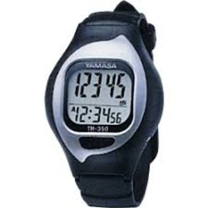 【マラソンでポイント最大47.5倍】YAMASA NEWとけい万歩 ブラック TM-250B【代引不可】｜インテリアの壱番館
