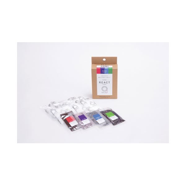 【クーポン券別れ別れ中＆百貨店SALE客体】（まとめ）桂屋ファイングッズ 応用科学用染め粉リアクト4色書き割りLIGHT【×5書き割り】