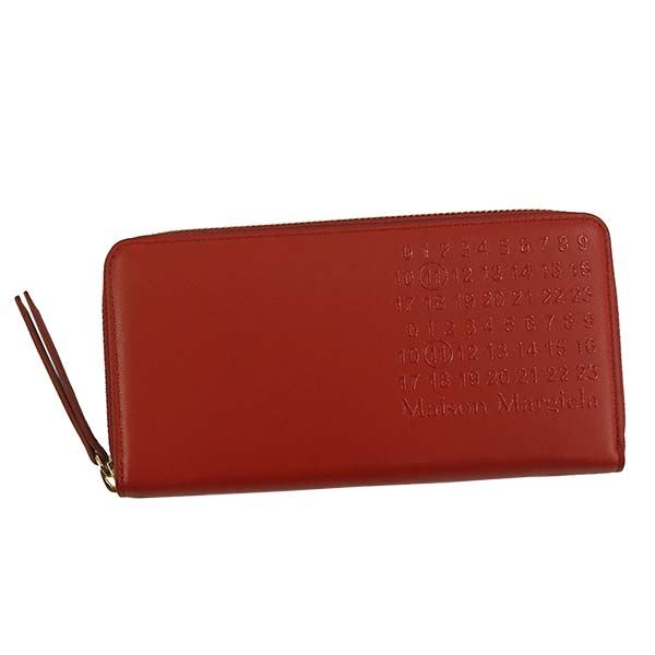 Maison Margiela(メゾン マルジェラ) ラウンド長財布 S56UI0110 T4327 RED Maison Margiela(メゾン マルジェラ) ラウンド長財布 S56UI0110 T4327 RED