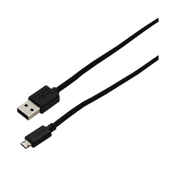 【尖んがり20倍】【5個仕掛ける】wantobe 両面繋ぎmicroUSB有線テレビ 3.0m BK WCMRMC300BKX5