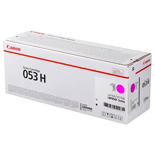 【引き換え証散り散り中＆百貨店SALE客体】（まとめ）【純然たる品】CANON 2193C001 トナーカートリッジ053Hマゼンタ【×5書き割り】