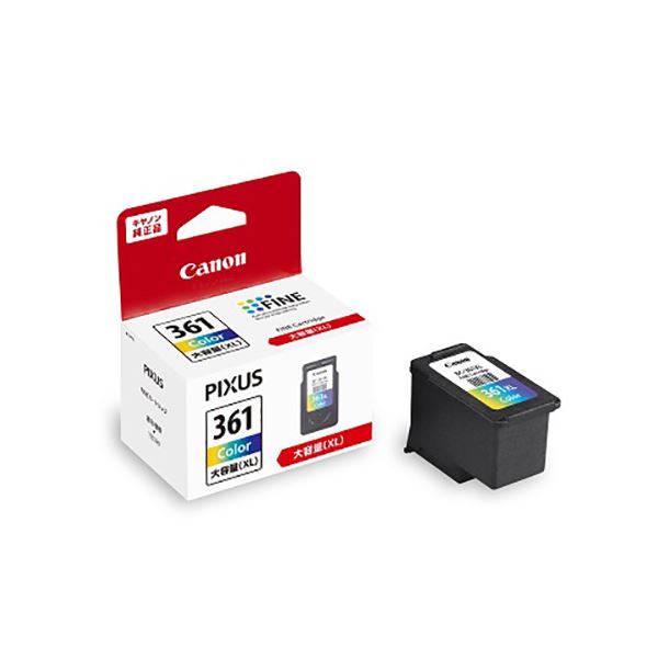 【マラソンでP最大49倍】CANON(キヤノン) 純正 FINE カートリッジ BC-361XL 3色カラー