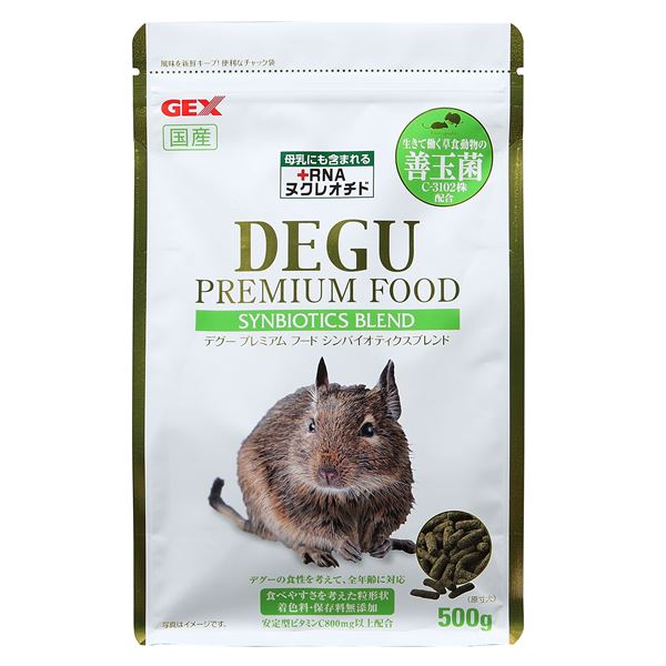 【百貨店SALEでP最大限度47倍】（まとめ）デグープレミアムフード シンバイオティクスブレンド 500g【×4仕掛ける】【代引不可】