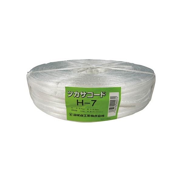 【尖んがり20倍】(まとめ) 司化成製作 ツカサ PP周面融着縄(ツカサコード) H-7 1巻 【×5仕掛ける】