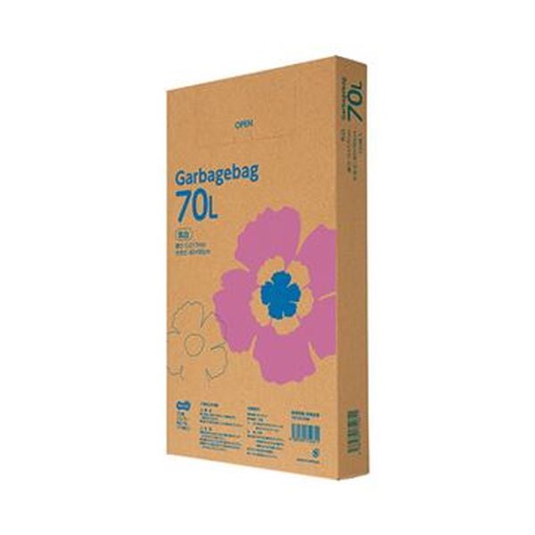 【クーポン配布中＆マラソン対象】（まとめ）TANOSEE ゴミ袋エコノミー乳白半透明 70L BOXタイプ 1箱（110枚）【×10セット】 21,023円