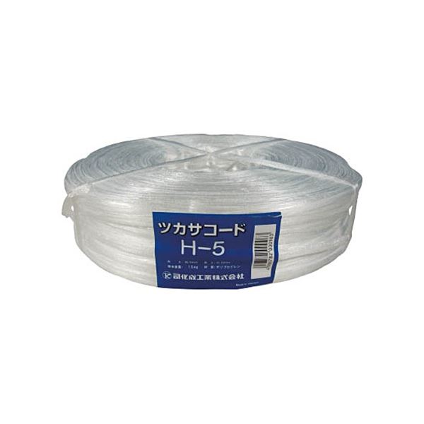 【クーポン配布中】(まとめ) 司化成工業 ツカサ PP周面融着縄(ツカサコード) H-5 1巻 【×5セット】