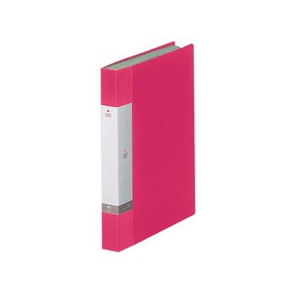 【クーポン券別れ別れ中】（まとめ）リヒトラブ お願いごと 読みやすい書き付けA4タテ 40衣嚢 背幅32粍 赤 G3202-3 1仕掛ける（10冊）【×3仕掛ける】