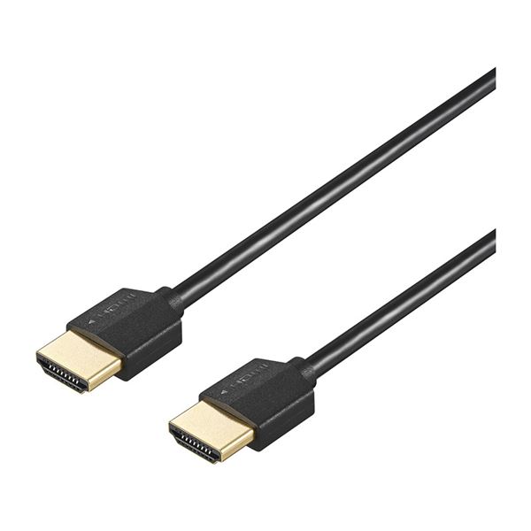 【マラソンでP最大47倍】バッファロー Premium HDMIケーブル やわらかタイプ 1m ブラック BHDPY10BK