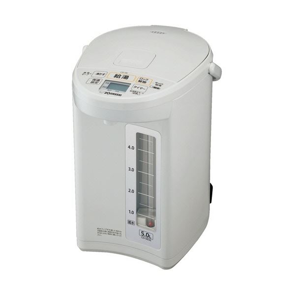 【クーポン配布中&マラソン対象】象印 マイコン沸とう電動ポット 5.0L ホワイトグレー CD-SE50-WG 1台｜インテリアの壱番館