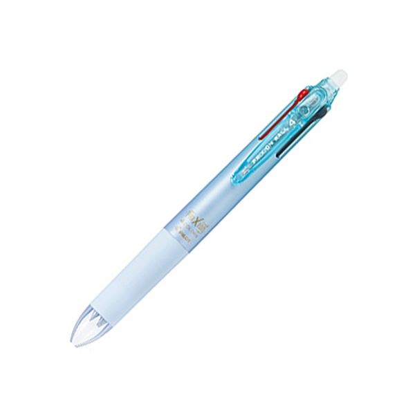 【ポイント20倍】(まとめ) パイロット 多色ゲルインキボールペン フリクションボール4 0.38mm (軸色：グラデーションライトブルー) LKFB-80UF-GRLB 1本 【×5セット】