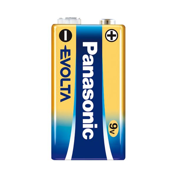 【ポイント20倍】（まとめ） Panasonic 乾電池エボルタ9V形 6LR61EJ／1S【×10セット】