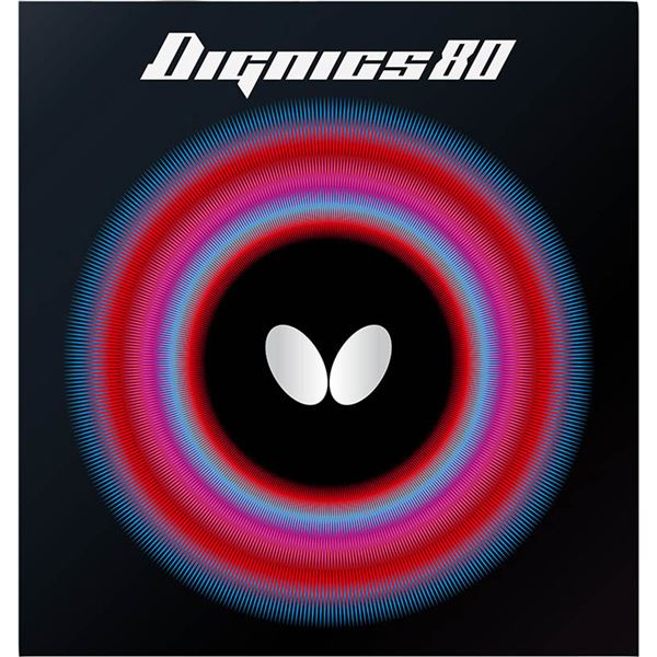 Butterfly(バタフライ) ハイテンション裏ラバー DIGNICS 80 ディグニクス80 レッド 厚