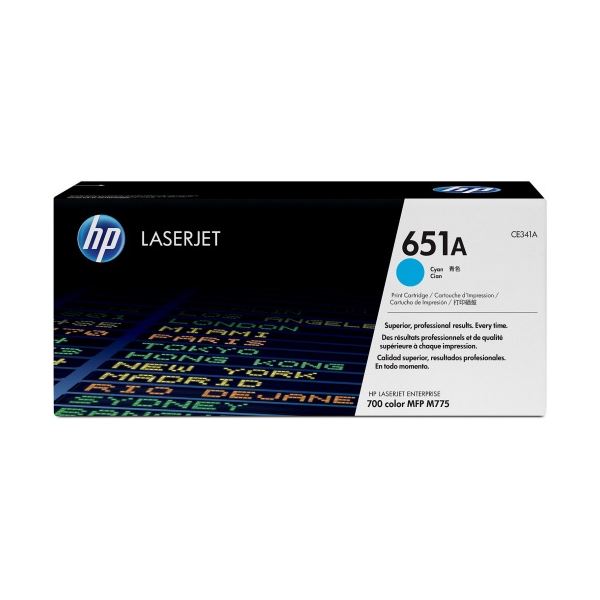 【クーポン配布中＆マラソン対象】日本HP(ヒューレット・パッカード) 651A トナーカートリッジ シアン CE341A 1個
